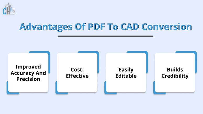 Advantages of PDF to CAD conversion