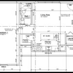 2D Floor Plan Drawings for Architectural Design