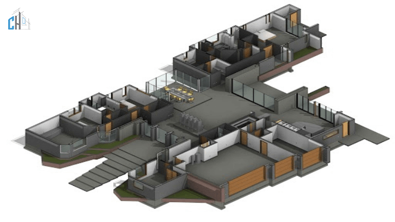 3D Revit Model