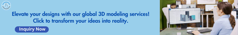 3D modeling services - CTA
